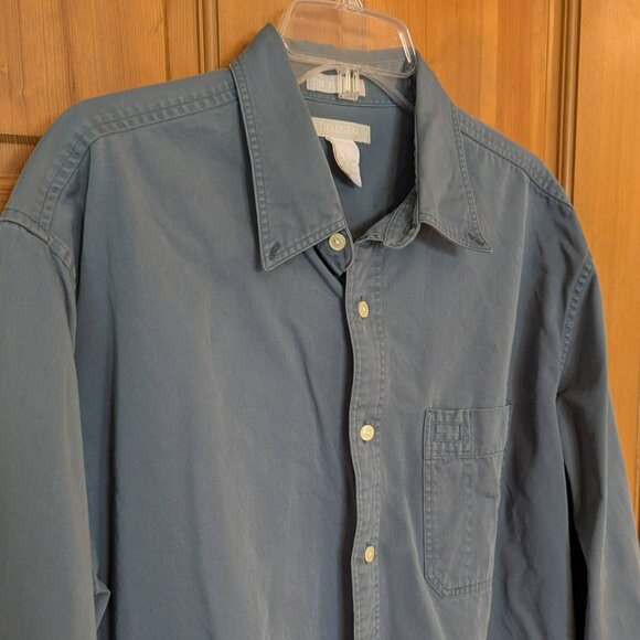 Hunter Green Field Gear long sleeve button down cotton shirt size L - Picture 3 of 5